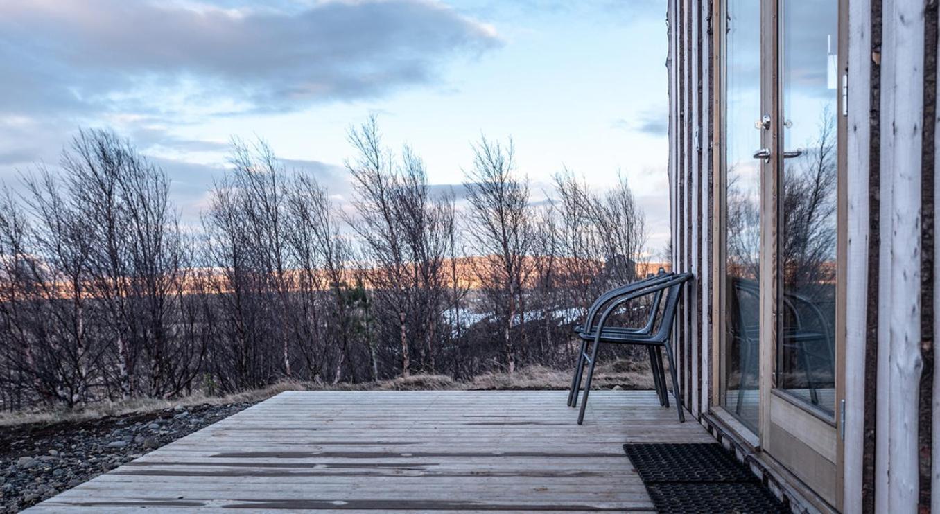 Arngrimslundur Cottages Fludir Buitenkant foto