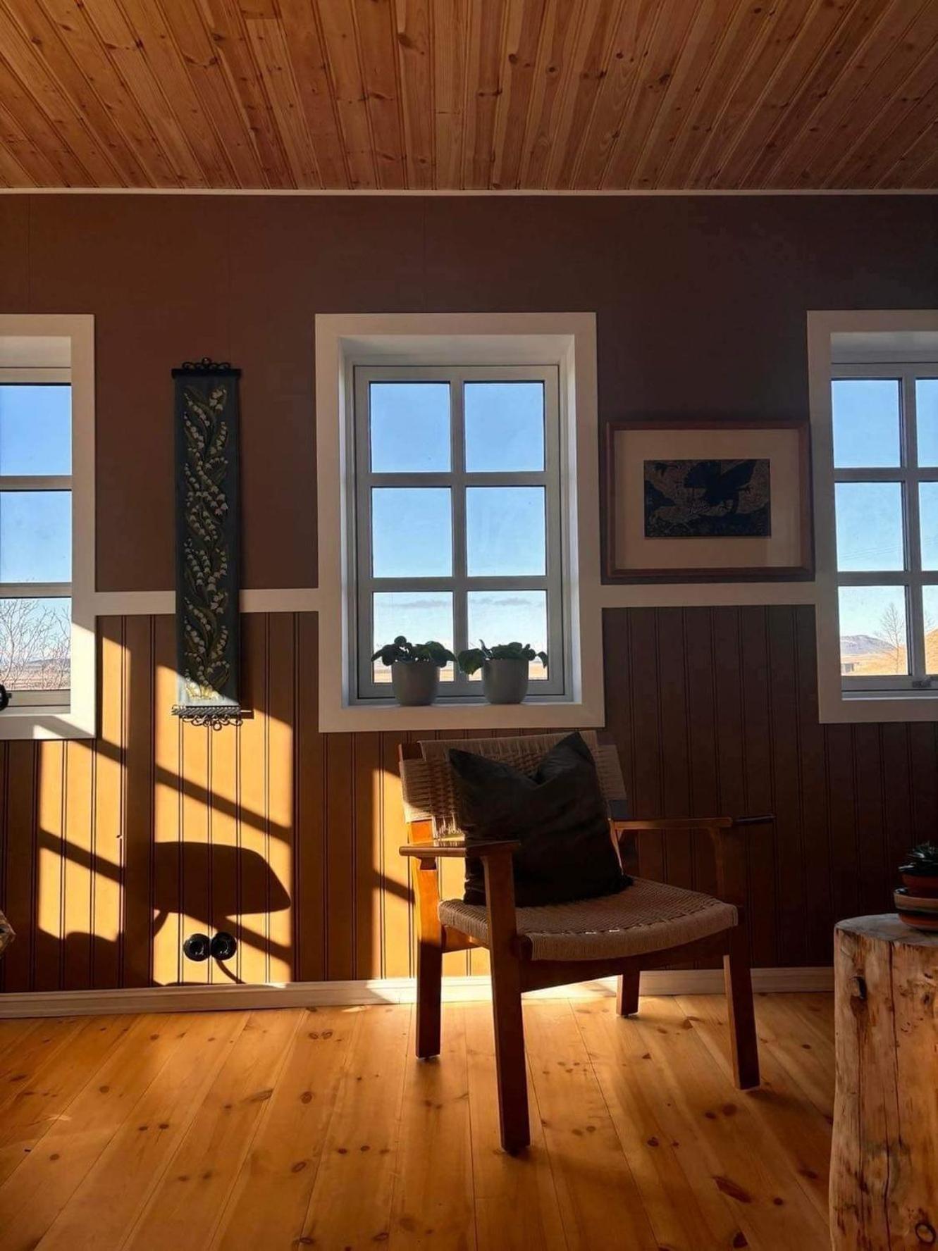 Arngrimslundur Cottages Fludir Buitenkant foto
