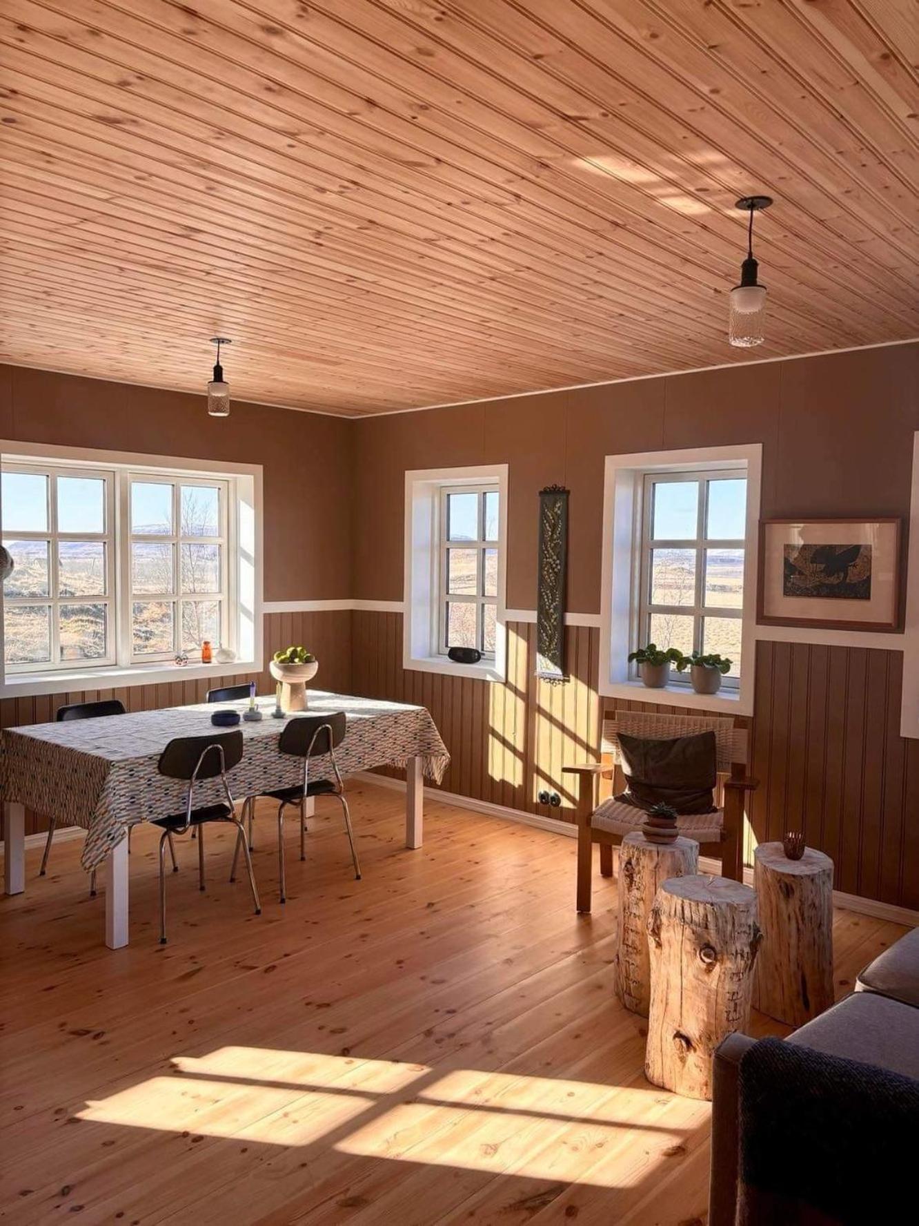 Arngrimslundur Cottages Fludir Buitenkant foto