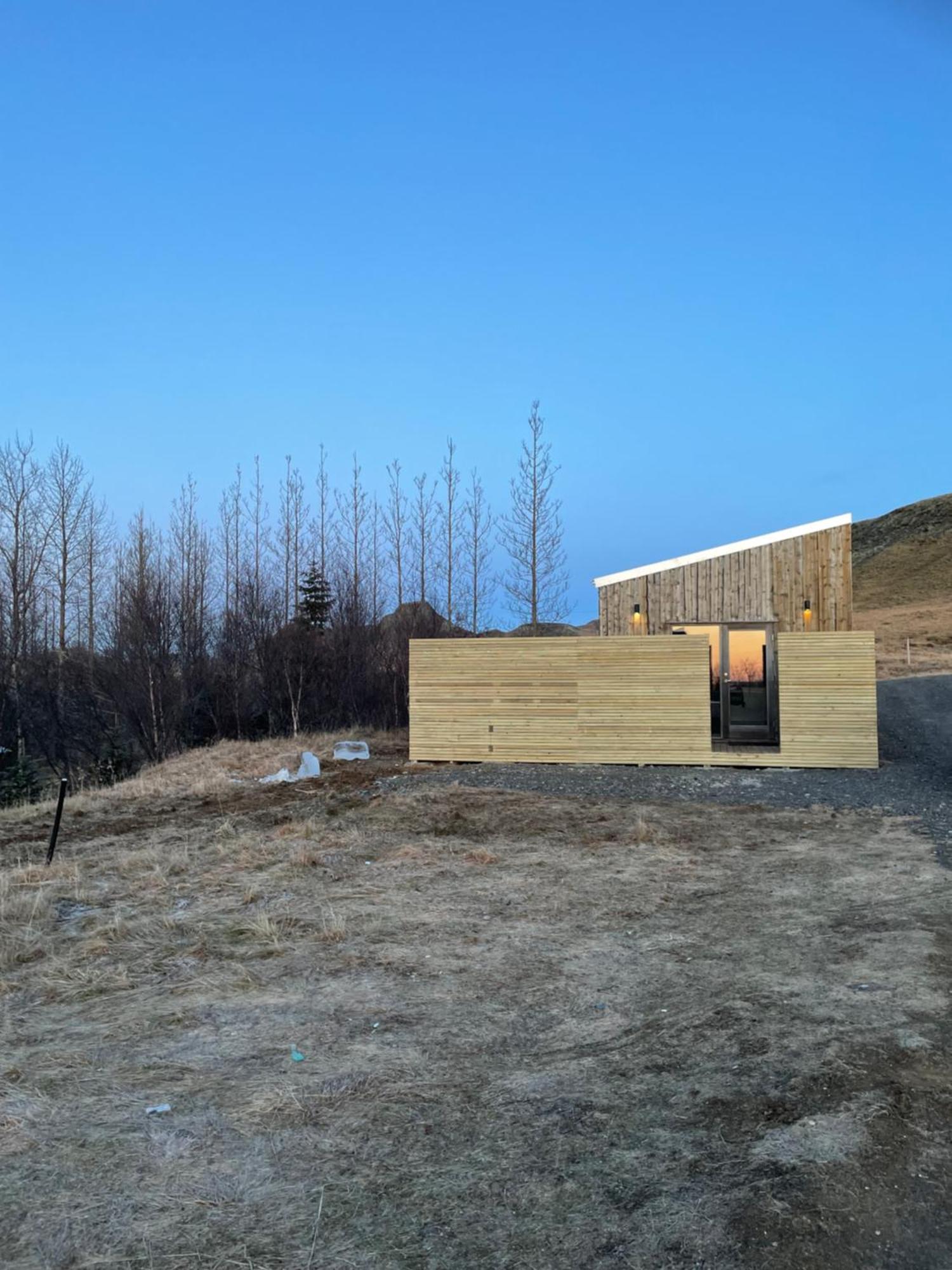 Arngrimslundur Cottages Fludir Buitenkant foto