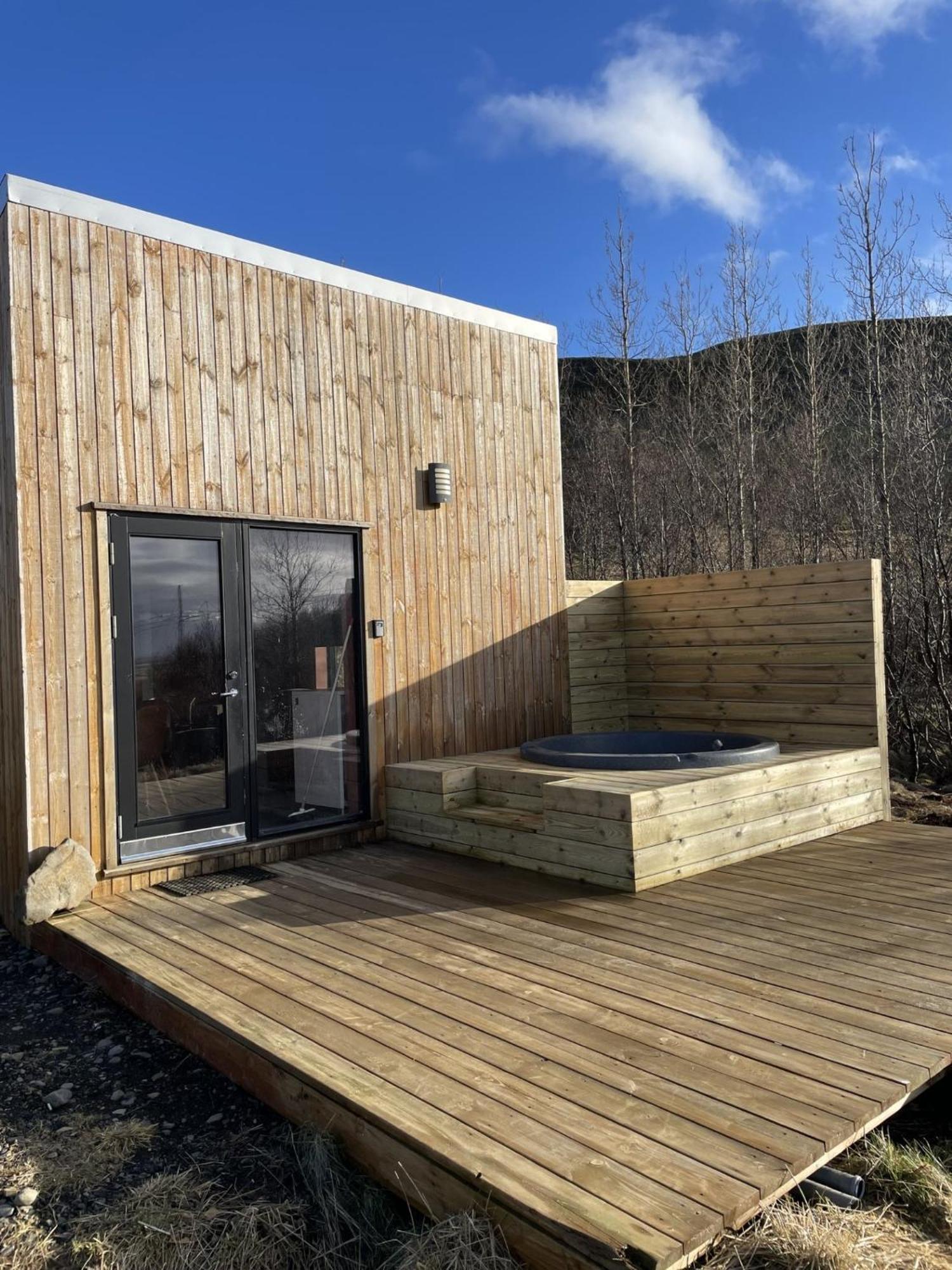 Arngrimslundur Cottages Fludir Buitenkant foto